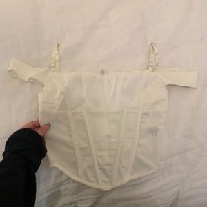 I AM GIA Bridget top in white